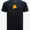 Off-White C/o Virgil Abloh Black Thunder Stable Skate T-Shirt Clothing
