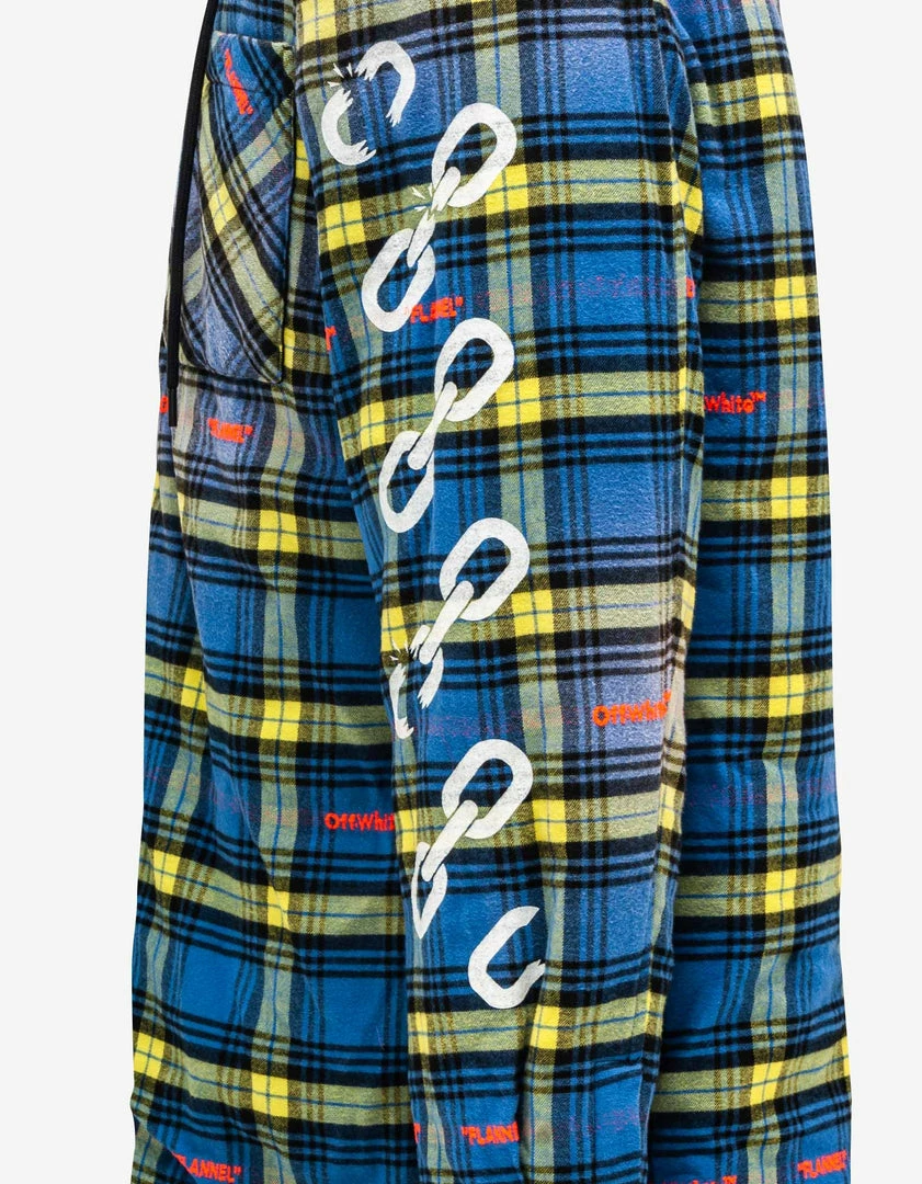 Wholesale ❤️ Off-White C/o Virgil Abloh Blue Chain Arr Check Hooded Overshirt Clothing 🌟 5 Off-White C/o Virgil Abloh Blue Chain Arr Check Hooded Overshirt Clothing