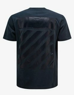 Off-White C/o Virgil Abloh T-Shirts Blue Diag Slim T-Shirt