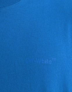 Brand new 😉 Off-White C/o Virgil Abloh Blue Diag Tab Slim T-Shirt Clothing 😉 11 Off-White C/o Virgil Abloh Blue Diag Tab Slim T-Shirt Clothing