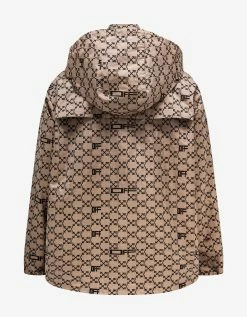 Buy 🥰 Off-White C/o Virgil Abloh Camel Monogram Windbreaker Jacket 🧥 Coats And Jackets ✔️ 10 Off-White C/o Virgil Abloh Camel Monogram Windbreaker Jacket Coats And Jackets