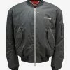 Deals 🔥 Off-White C/o Virgil Abloh Grey Diag Tab Bomber Jacket Clothing 👍 2 Off-White C/o Virgil Abloh Grey Diag Tab Bomber Jacket Clothing