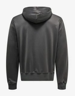 Off-White C/o Virgil Abloh Clothing Grey OW Patch Slim Hoodie