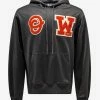 Off-White C/o Virgil Abloh Clothing Grey OW Patch Slim Hoodie