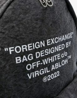 Flash Sale ๐ฅ Off-White C/o Virgil Abloh Grey Slogan Hard Core ๐ Backpack Accessories ๐ 13 Off-White C/o Virgil Abloh Grey Slogan Hard Core Backpack Accessories