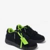 Off-White C/o Virgil Abloh Out Of Office Black Wool Trainers