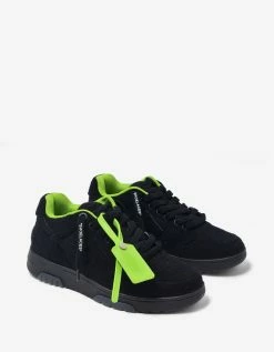 Off-White C/o Virgil Abloh Out Of Office Black Wool Trainers