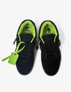 Off-White C/o Virgil Abloh Out Of Office Black Wool Trainers