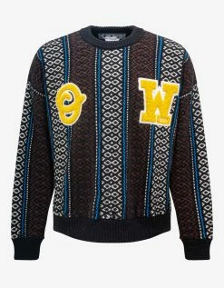 Off-White C/o Virgil Abloh OW Baja Chunky Sweater