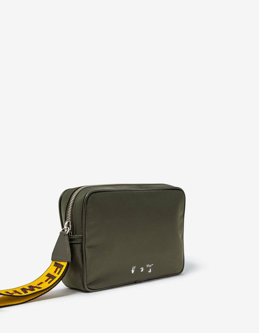 New π₯° Off-White C/o Virgil Abloh Accessories Khaki OW Logo Nylon Pouch Bag π 4 Off-White C/o Virgil Abloh Accessories Khaki OW Logo Nylon Pouch Bag