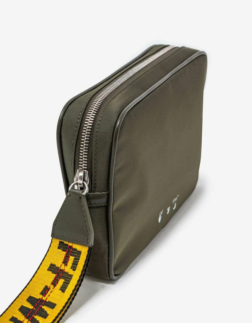 New π₯° Off-White C/o Virgil Abloh Accessories Khaki OW Logo Nylon Pouch Bag π 8 Off-White C/o Virgil Abloh Accessories Khaki OW Logo Nylon Pouch Bag