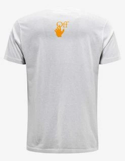 Off-White C/o Virgil Abloh Clothing White Carav Painting T-Shirt