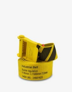 Off-White C/o Virgil Abloh Accessories Yellow 2.0 Industrial Belt