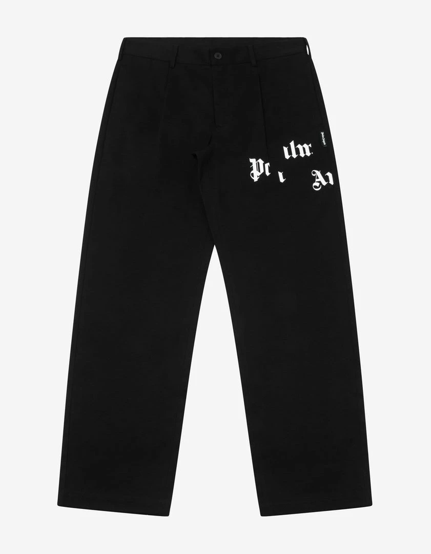 Best reviews of βοΈ Palm Angels Clothing Black Broken Logo Chinos π― 3 Palm Angels Clothing Black Broken Logo Chinos