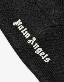 Palm Angels Accessories Black Classic Logo Beanie
