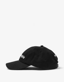 Palm Angels Black Classic Logo Cap