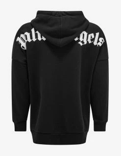 Palm Angels Clothing Black Classic Logo Oversized Hoodie