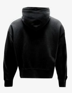 Palm Angels Clothing Black Fleece Track Hoodie