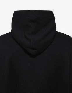 Palm Angels Black Hybrid Hoodie Clothing