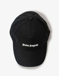 Palm Angels Black Logo Cap