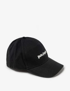 Palm Angels Black Logo Cap