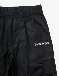 Palm Angels Black New Cargo Aftersport Trousers