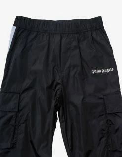 Palm Angels Black New Cargo Aftersport Trousers