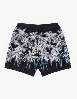 Palm Angels Black Palms Swim Shorts Clothing