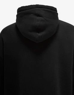 Palm Angels Clothing Black Racing Star Embroidery Hoodie