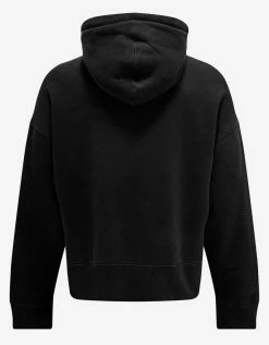 Palm Angels Clothing Black Racing Star Embroidery Hoodie