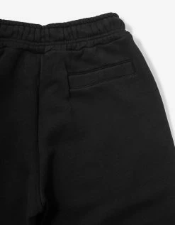 Palm Angels Clothing Black Side Logo Sweat Pants