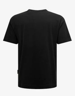 Palm Angels Clothing Black Sprayed Palm Classic T-Shirt