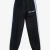 Palm Angels Clothing Black Stripe Track Pants