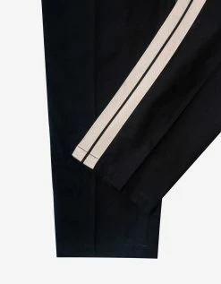 Palm Angels Black Track Belt Pants Clothing