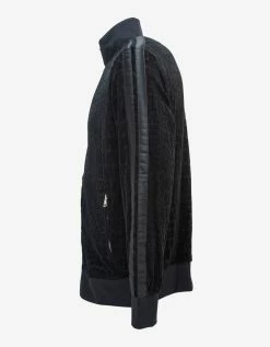 Palm Angels Black Tuxedo Coco Track Jacket