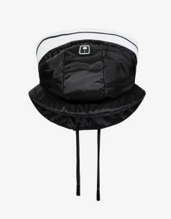 Palm Angels Black Venice Hooded Neckwarmer Accessories