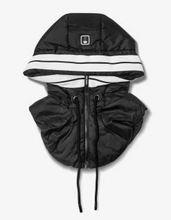 Palm Angels Black Venice Hooded Neckwarmer Accessories