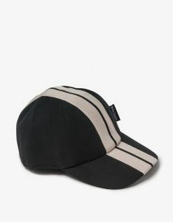 Palm Angels Black Venice Track Cap Accessories