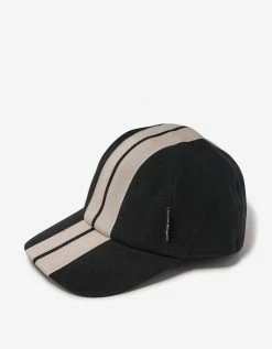Palm Angels Black Venice Track Cap Accessories