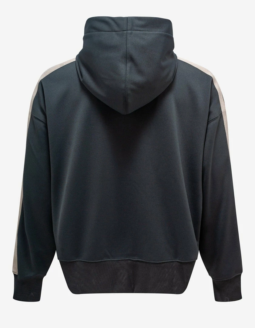 Best Sale 🧨 Palm Angels Dark Grey Classic Track Hoodie 🎁 4 Palm Angels Dark Grey Classic Track Hoodie