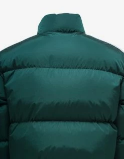 Palm Angels Green Classic Track Down Jacket Clothing