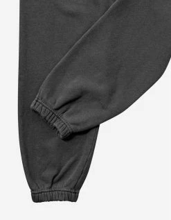 Palm Angels Grey Curved Logo Sweat Pants Clothing