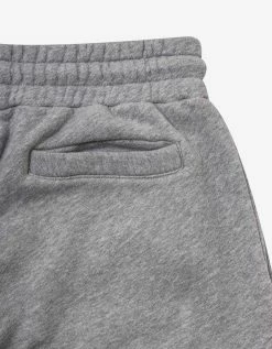 Palm Angels Grey Curved Logo Sweat Pants Clothing