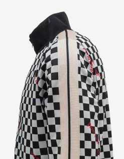 Palm Angels Jacquard Damier Track Jacket Clothing