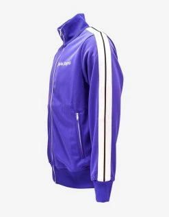 Palm Angels Clothing Purple Classic Track Jacket