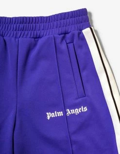 Palm Angels Purple Classic Track Pants Clothing