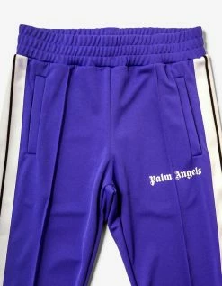 Palm Angels Purple Classic Track Pants Clothing
