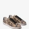 Palm Angels Python Embossed Tennis Trainers