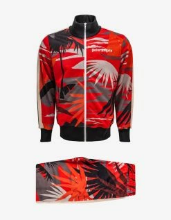 Palm Angels Clothing Red Hawaii Tracksuit