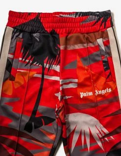 Palm Angels Clothing Red Hawaii Tracksuit